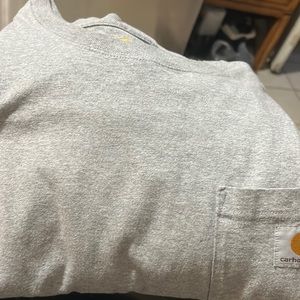 Gray carhartt T-shirt